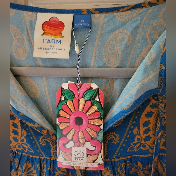 Farm Rio Puff-Sleeve Blouse - Picture 4 of 5